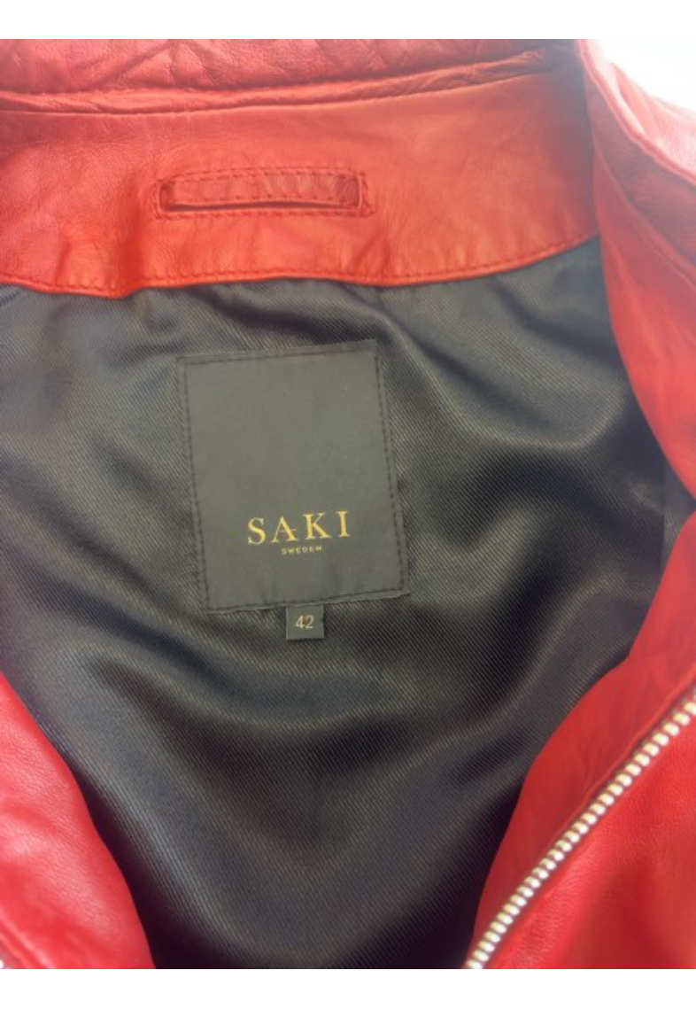 Saki sweden læderjakke
